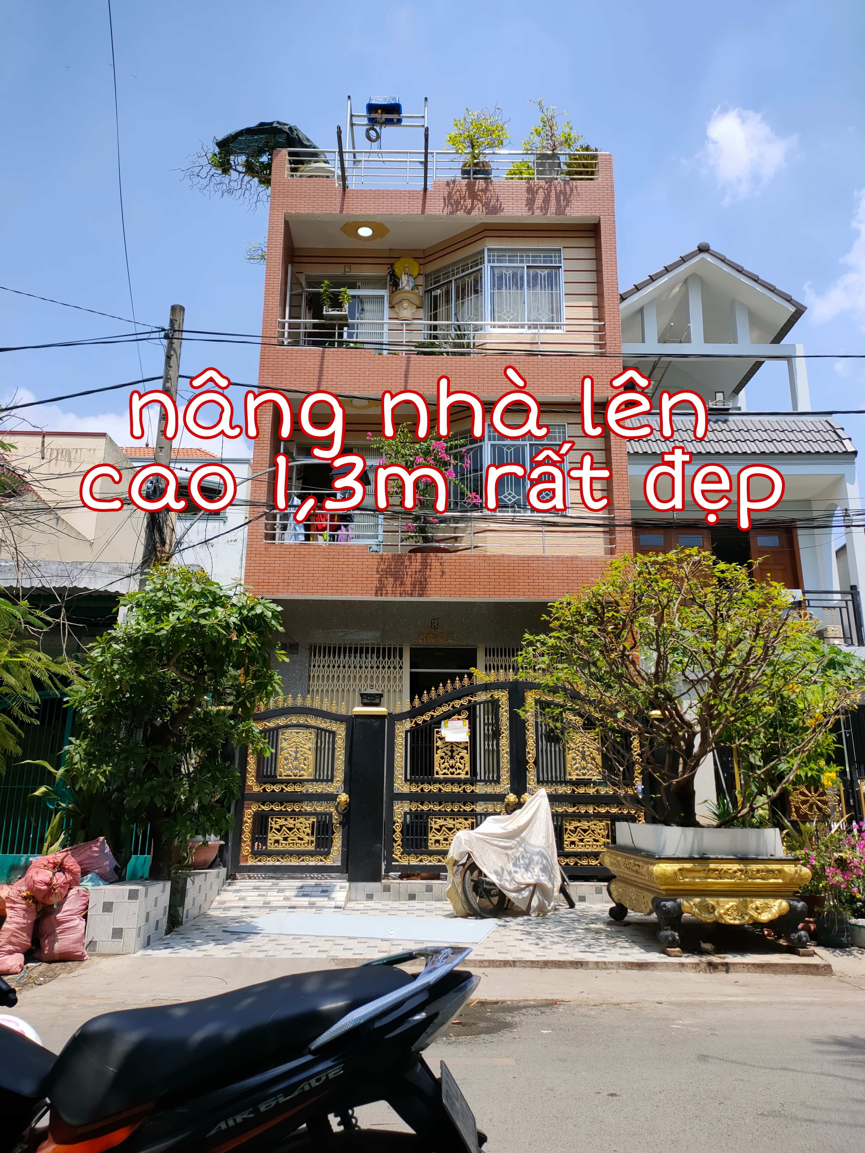 NÂNG NHÀ LÊN CAO HUYỆN BÌNH CHÁNH TPHCM