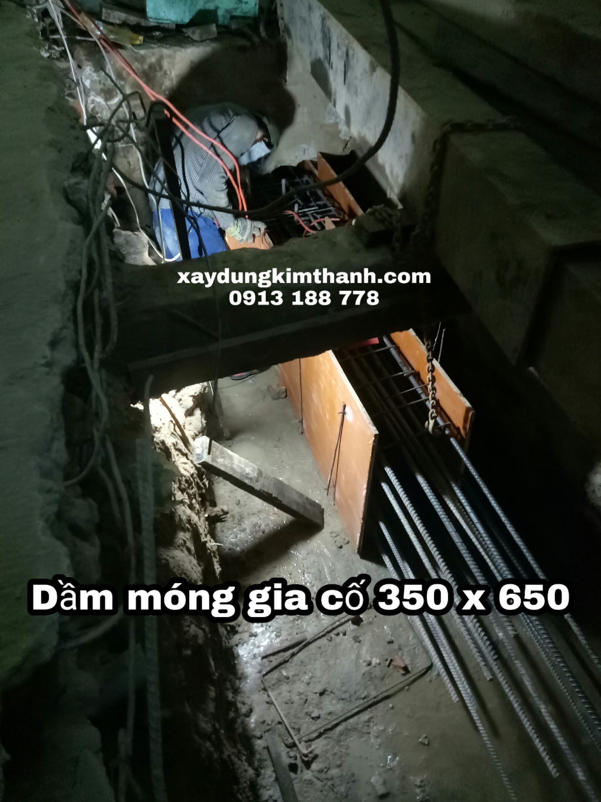 Gia cố móng nhà cũ